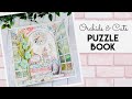 Orchids & Cats Puzzle Book