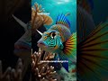 The Most Beautiful Fish in the Ocean(Mandarinfish)#Mandarinfish#OceanCreatures#SeaLife#DeepSea#Marin