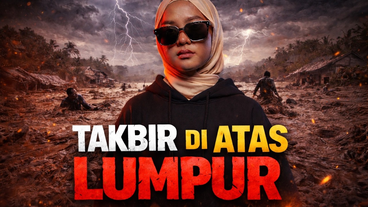 TAKBIR DI ATAS LUMPUR (Official Music) - Rap hijab Kampung Studio