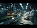 inside a production line that processes bamboo into the finest clothing