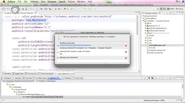 How to Change Package name for  "Youtube Channel Template" Project