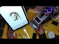 Engraving on steel with laserpecker3