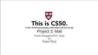 CS50 Web Mail