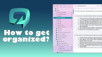 Organize Your Chats from ChatGPT - Thunder AI Chat - macOS desktop app