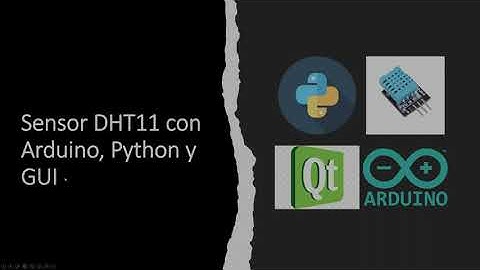 Sensor de Humedad y Temperatura DHT11 con Arduino-Python
