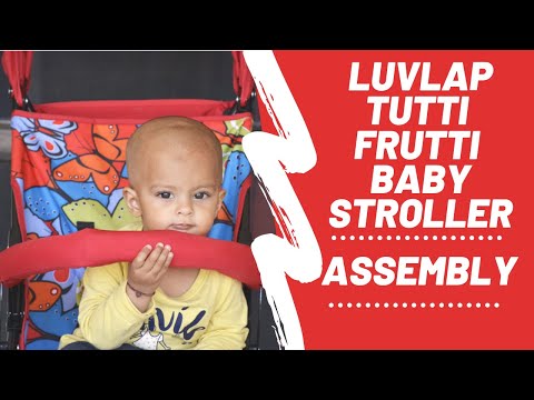 luvlap baby stroller assembly