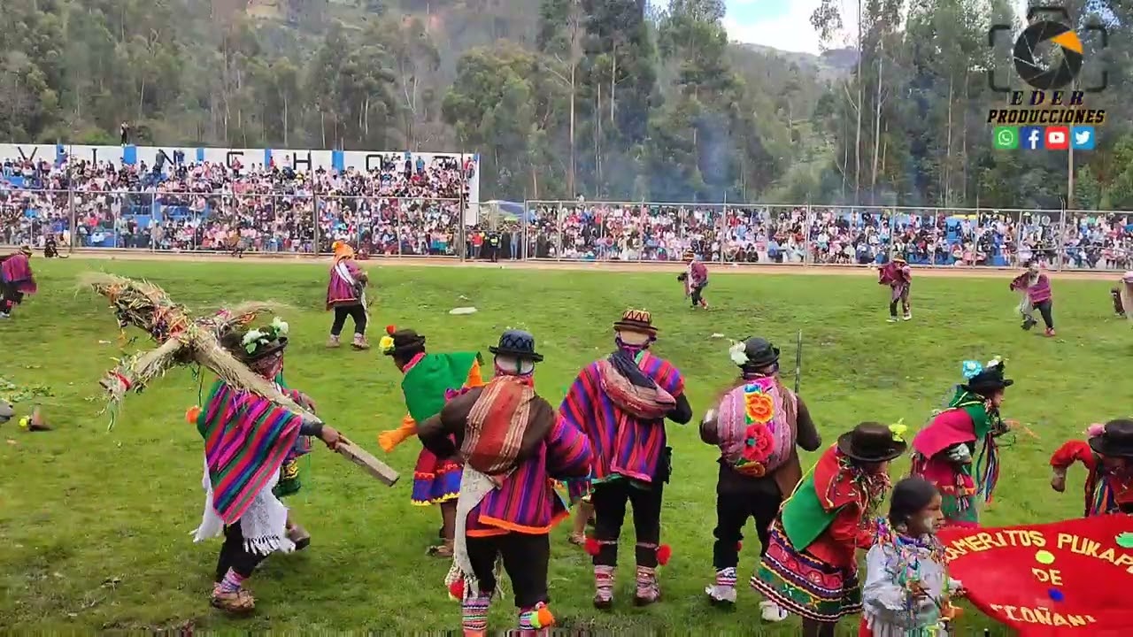 LOS LLAMERITOS PUKAPONCHOS DE CCOÑANI ▶️ QATUN TUPANAKUY VINCHOS 2025