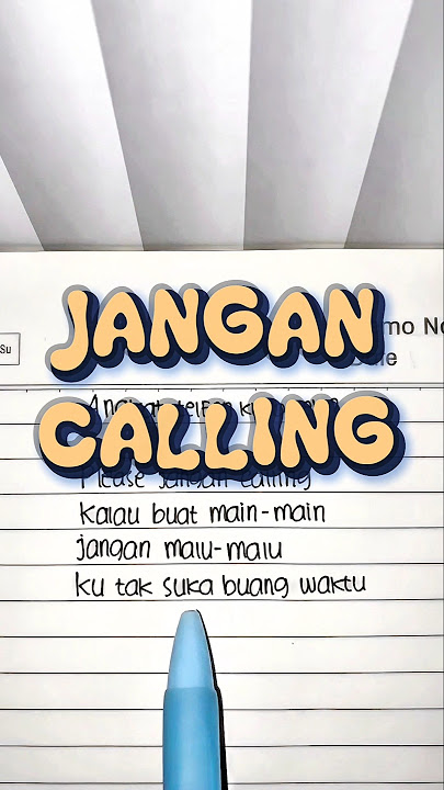 JANGAN CALLING - Meeiiya, Ohshalle, Ova Libenovo (Lyrics) || 