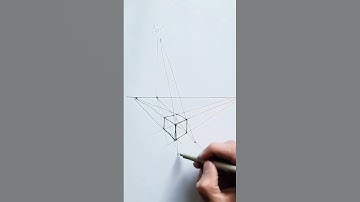 How to Draw Perspective Shadow. #sketching #prespective #architecture #