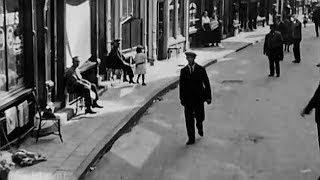 1922: De Zeedijk en de Jordaan in Amsterdam  oude filmbeelden