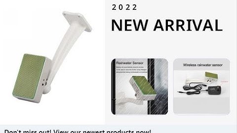 How to install the rain sensor and the electric window opener?