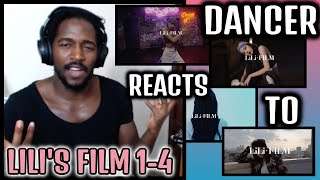 PROFESSIONAL DANCER REACTS to LILI's Film - #1 - 4 (Dance Performance) | BLACKPINK LISA