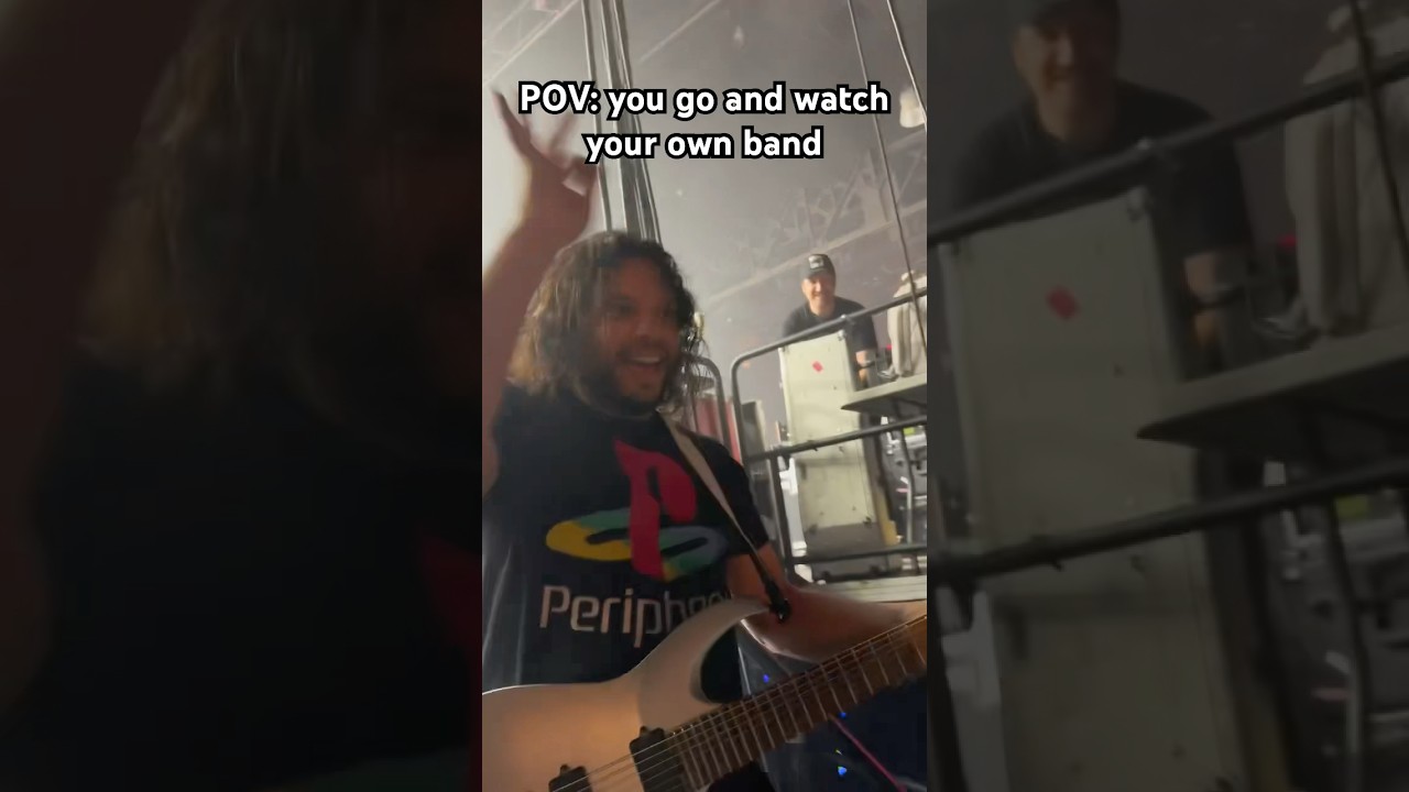 Misha Mansoor of Periphery walks off stage