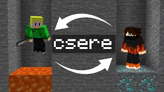 Minecraft, de random helyet cserélünk!