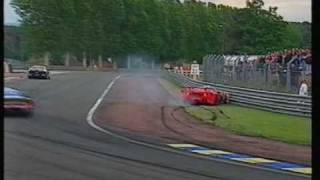 1997 - Le Mans - Akihiko Nakaya spins at Tetre Rouge