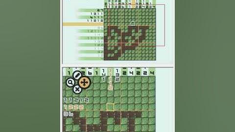 Picross DS - Normal 6-M - Moth