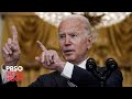 WATCH: Biden on plans to rescue Americans, Afghan allies in Kabul