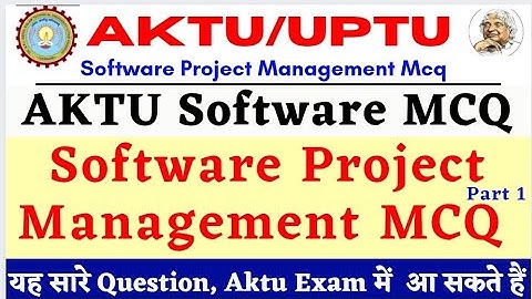 Project Management Mcq | Software Project Management Mcq | Aktu Mcq questions | Aktu Software MCQ