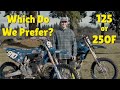 250F vs 125 Backyard Brawl