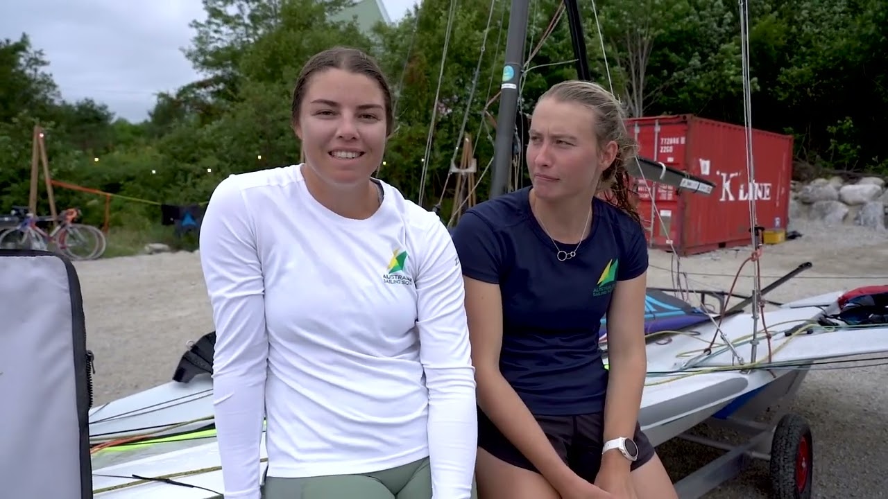 2022 49er, 49erFX & Nacra 17 Worlds - Day 1 (49erFX)