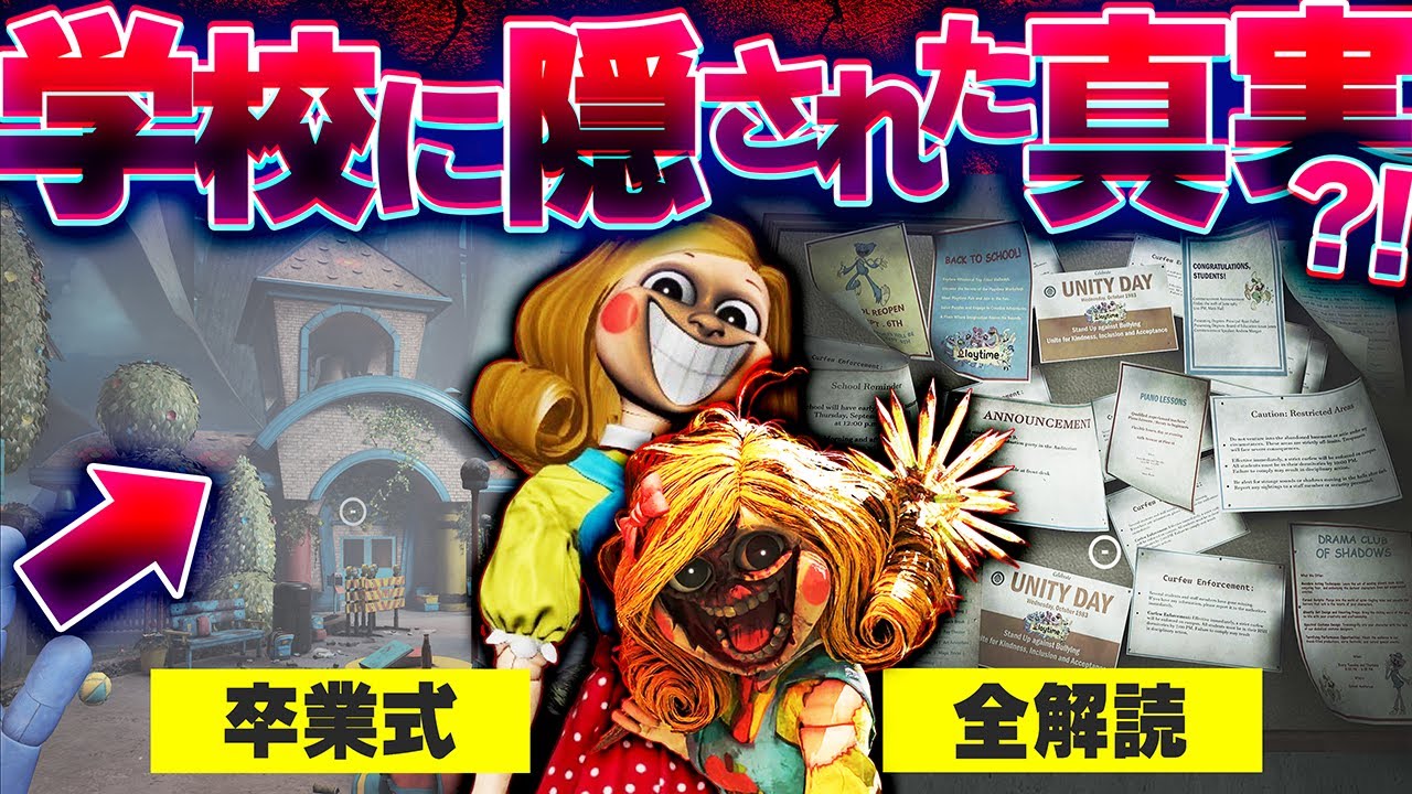 新事実発見！プレイケアに隠された文書を考察！【ポピープレイタイム/Poppy Playtime】