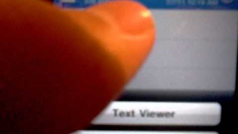 how to slide to unlock text on ipod touch/iphone