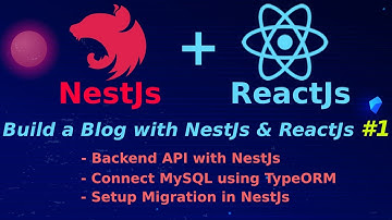 Xây dựng Blog với NestJs và ReactJs #01: Backend API NestJs, TypeOrm, Migration trong Nestjs