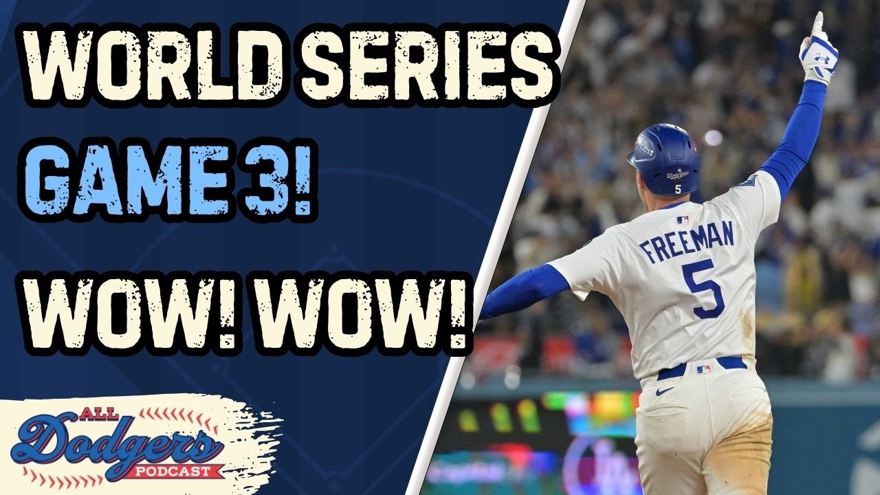 Shohei Ohtani, Freddie Freeman, Will Klein Lead Dodgers to World Series Game 3 Win!