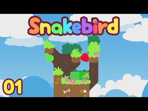 Snakebird 01 Puzzles Are Fun! (Levels 1-6)