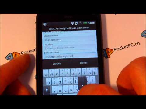 Googlemail mit den HTC Sense Widgets benutzen