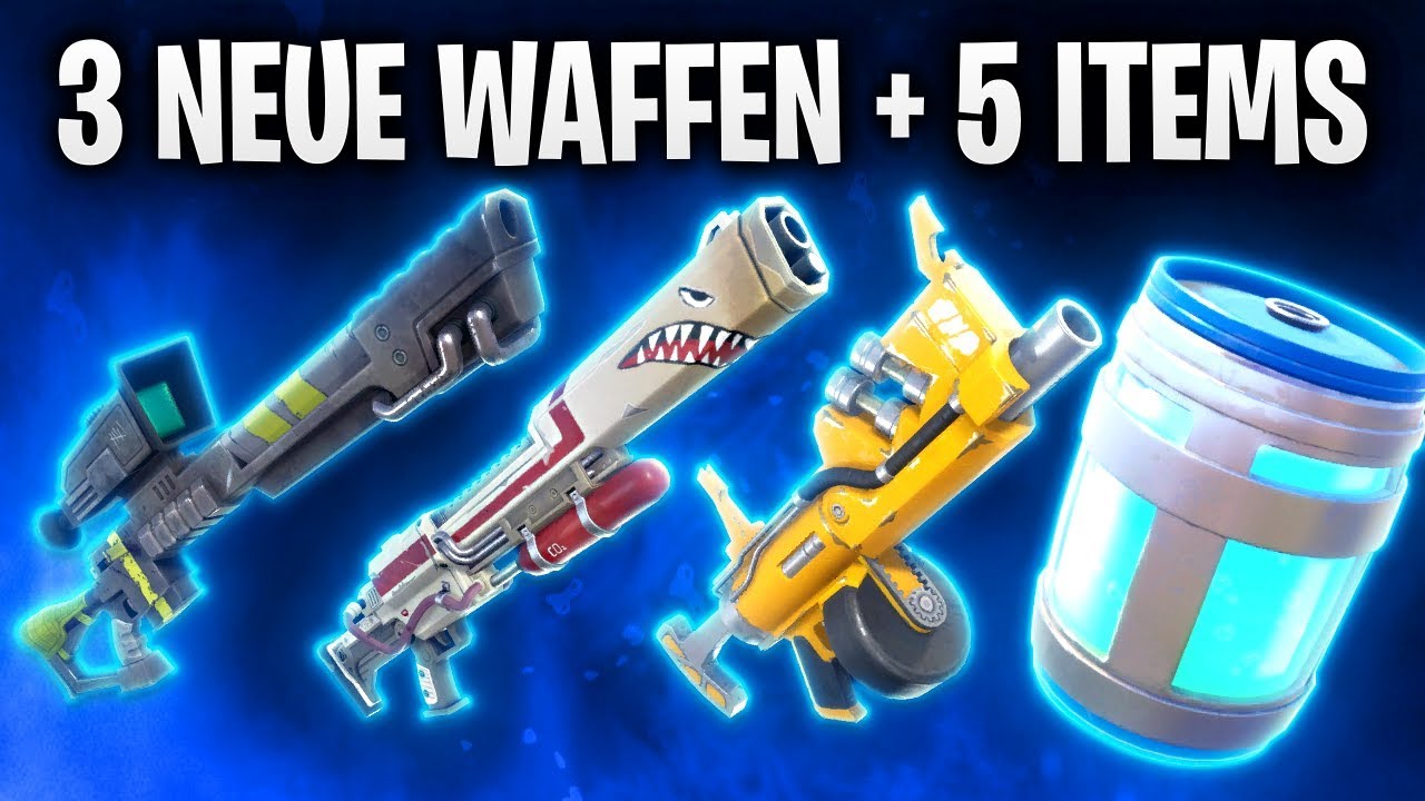 3 NEUE WAFFEN 🔫 & 5 NEUE ITEMS LEAKED! 🔥 | Fortnite ... - 1280 x 720 jpeg 146kB