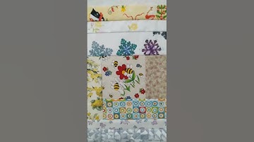 Block 6 in the Scrappiness is Happiness QAL by Lori Holt #quilts #shorts