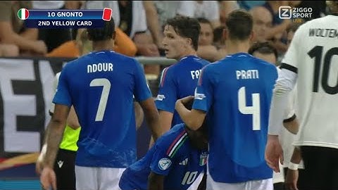 Cartellino rosso per Wilfried Gnonto, Germania vs Italia U21 (3-2) Tutti i gol e highlights estesi