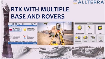 Working with #Leica base and #Trimble Rovers