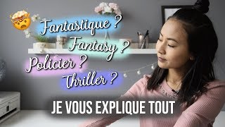 DÉFINITION DES GENRES LITTÉRAIRES ♡
