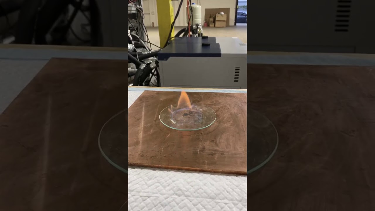 Prometheus Fuels Flame Test Demo YouTube