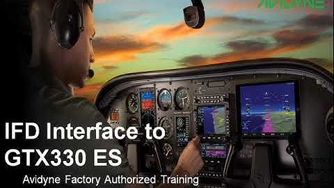 IFD Interfaced with Garmin GTX330ES