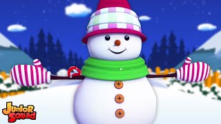 Рождественский праздник снеговика песня и лучший Junior Squad мультик для детей