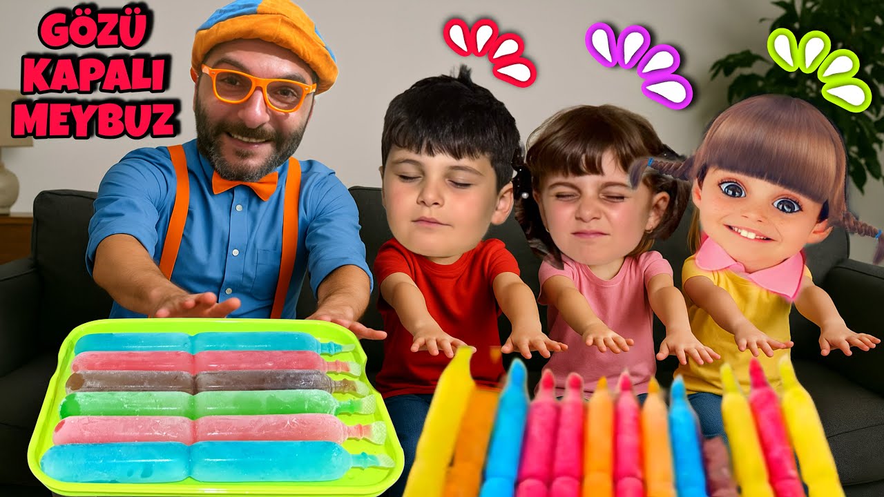 UTKU, ASEL, BLİPPİ VE PELİNSU GÖZÜ KAPALI MEYBUZ SEÇ ‼️ MEYBUZ YETMEDİ ‼️ @elifsinemtv @TroomTroom 