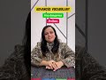 Basic VS Advance English ✅ #english #vocabulary #englishlearning #shorts #ytshorts #trending #viral