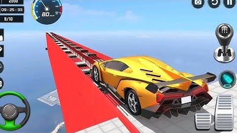 Mega Ramp Car Stunt 3d Game - Android / iOS Gameplay | Mega Ramp Car stunt Gameplay video