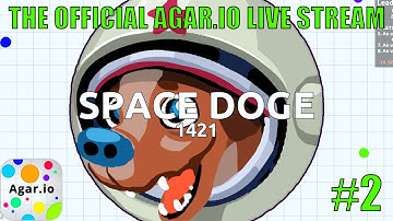 The Official Agar.io Live Stream #2: Stream Harder