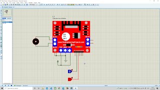 Motor Driver L298 with Proteus in HINDI || Arduino Programming Tutorial