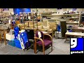 GOODWILL SHOP WITH ME FURNITURE CHAIRS TABLES HOME DECOR KITCHENWARE SHOPPING STORE WALK THROUGH