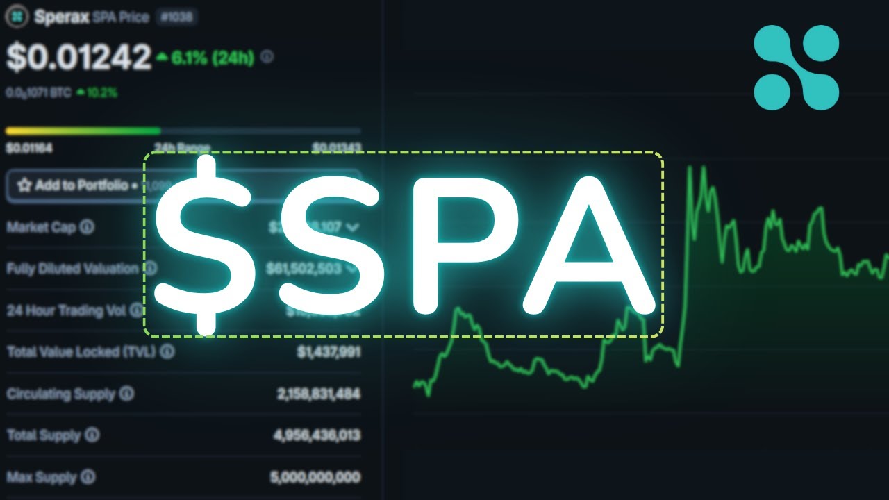 Sperax ($SPA) is a Joke at this Point! MUST WATCH BEFORE BUYING SPA COIN! SPA  Coin Price Prediction! - YouTube