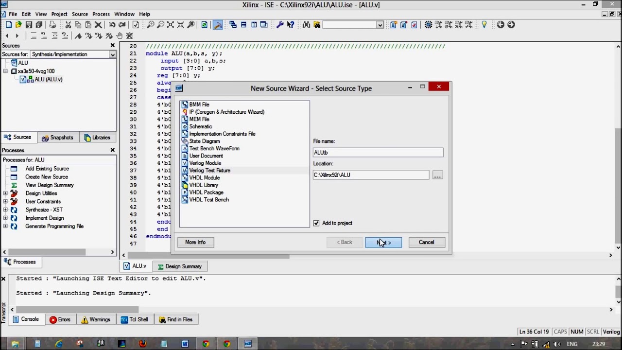 alu-design-in-verilog-with-text-bench-youtube