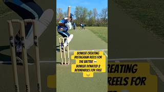 Bowler creating Instagram reels for the batter 💀 #cricket #cricketlover #sports #shorts