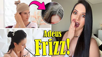 Como acabar com o frizz na raiz do cabelo?