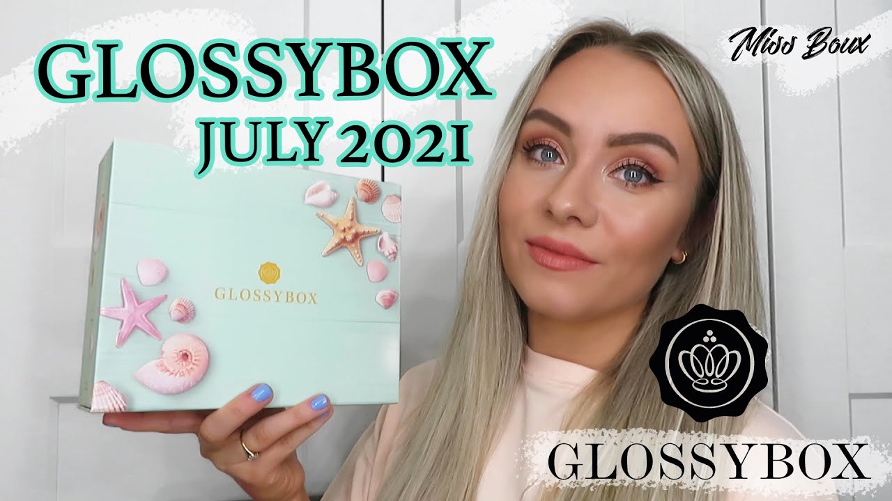 GLOSSYBOX JULY 2021 UNBOXING & DISCOUNT CODE - BEAUTY TREASURES EDIT - MISS BOUX