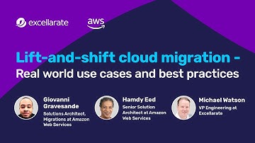 [Webinar] - Lift and Shift Cloud Migration - Real world use cases and best practices